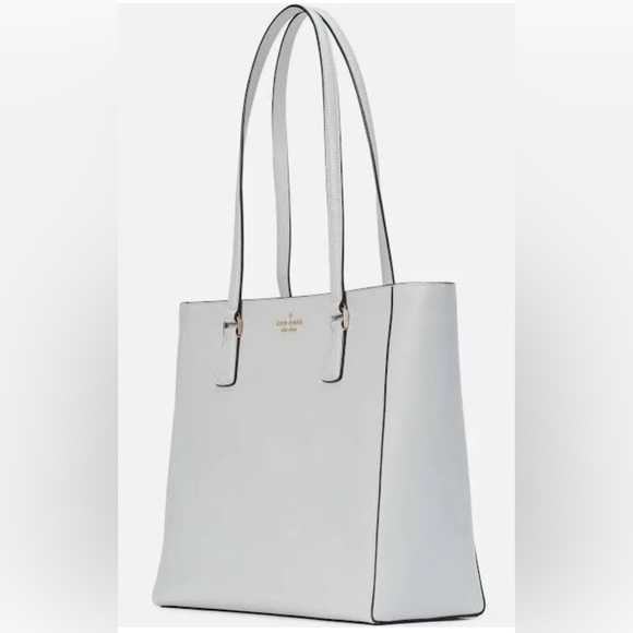 Kate Spade Perry Leather Laptop Tote -Color - Stone Path - Picture 2 of 9